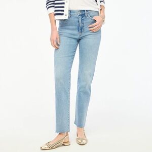 NWT J.Crew Factory Stovepipe straight jean in signature stretch+ - Size 30/10R